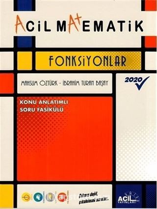 TYT Matematik Acil Fonksiyonlar Konu Anlatımlı Soru Fasikülü