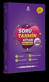 2020 LGS Soru Tahmin Kitabı sözel Bölüm