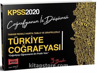 2020 KPSS Türkiye Coğrafyası Tamamı Renkli Harita Tablo ve Grafiklerle