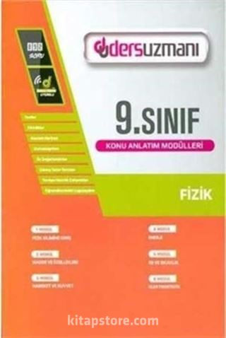 9. Sınıf Fizik Konu Anlatım Modülleri