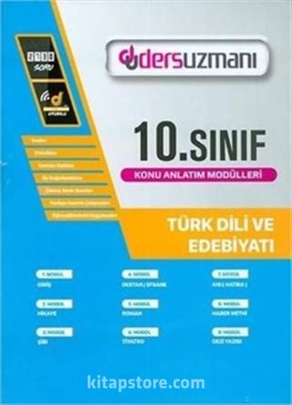 10. Sınıf Türk Dili ve Edebiyatı Konu Anlatım Modülleri