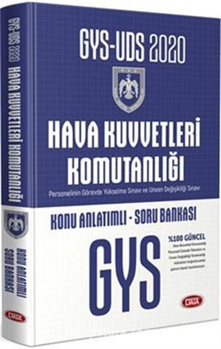 GYS-UDS Hava Kuvvetleri Komutanlığı Personeli Konu Anlatımlı Soru Bankası