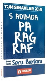Tüm Sınavlar İçin 5 Adımda Paragraf Konu Özetli Soru Bankası
