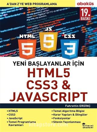 Yeni Başlayanlar İçin HTML5, CSS3 JAVASCRIPT