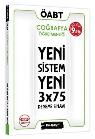 ÖABT Coğrafya Öğretmenliği Yeni Sistem 3x75 Deneme Sınavı