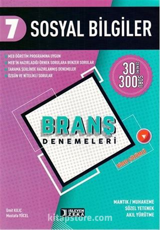 7. Sınıf Sosyal Bilgiler Branş Denemeleri