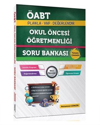 2020 ÖABT Okul Öncesi Öğretmenliği Soru Bankası Çözümlü