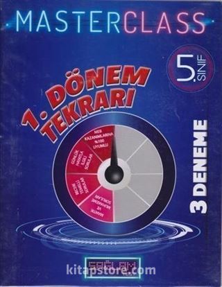 5. Sınıf Master Class 1. Dönem Tekrarı 3 Deneme