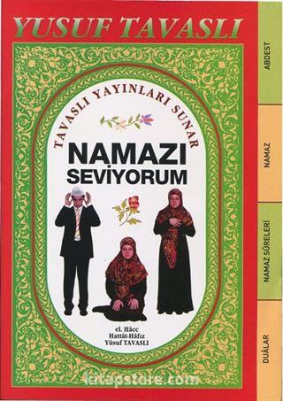 Namazı Seviyorum Abdest Namaz Sureleri Duaları (Orta Boy-Fihrist Kesimli) (Kod: D66)