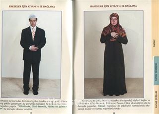 Namazı Seviyorum Abdest Namaz Sureleri Duaları (Cep Boy) (Kod: C34)