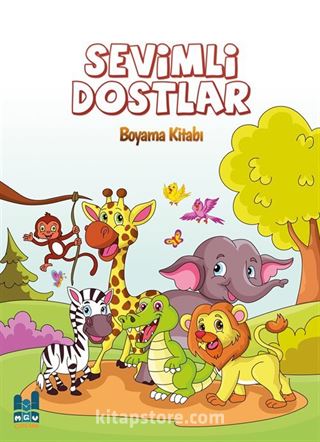 Sevimli Dostlar Boyama Kitabı