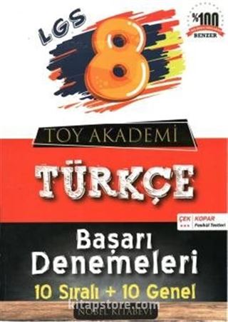 8. Sınıf Türkçe 10'lu Deneme