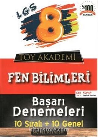 8. Sınıf Fen Bilimleri 10'lu Deneme