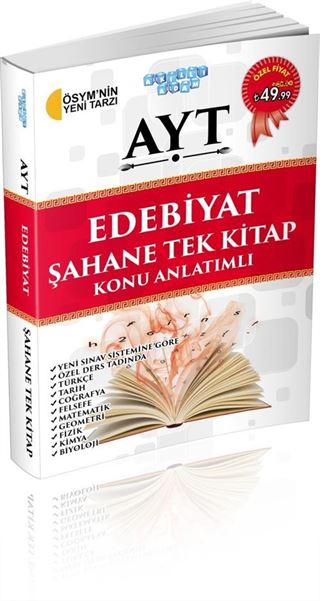 AYT Edebiyat Şahane Tek Kitap Konu Anlatımlı