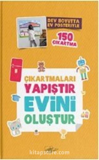 Çıkartmaları Yapıştır Evini Oluştur