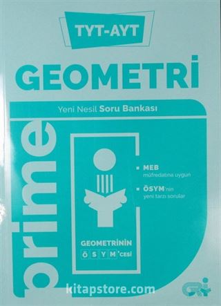 TYT AYT Geometri Prime Yeni Nesil Soru Bankası