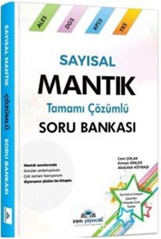 Tüm Sınavlar İçin Sayısal Mantık Çözümlü Soru Bankası