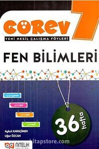 7. Sınıf Fen Bilimleri Görev Yeni Nesil Çalışma Föyleri