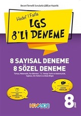 8. Sınıf LGS 8'li Deneme (8 Sayısal - 8 Sözel)