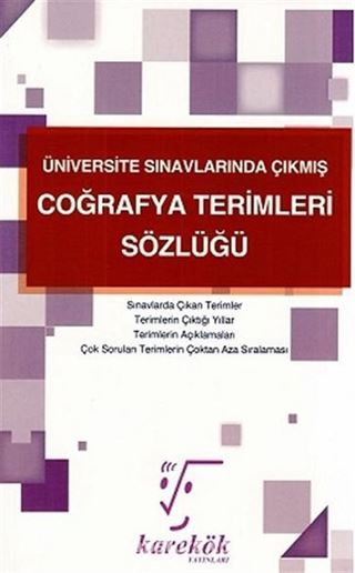 Coğrafya Terimleri Sözlüğü