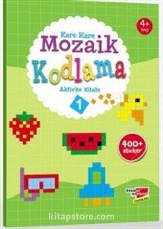 Okul Öncesi Kare Kare Mozaik Kodlama 1. Seviye