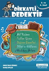 Dikkatli Dedektif 3. ve 4. Sınıf