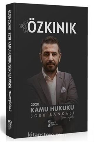 2020 KPSS A Grubu Kamu Hukuku Tamamı Çözümlü Soru Bankası