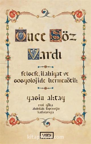 Önce Söz Vardı (Ciltli)