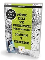 2020 KPSS ÖABT Türk Dili Edebiyatı Öğretmenliği Dijital Çözümlü 7 Deneme Sınavı