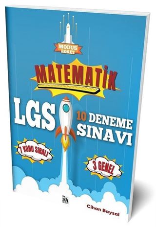 8. Sınıf LGS Matematik Roket 10 Deneme