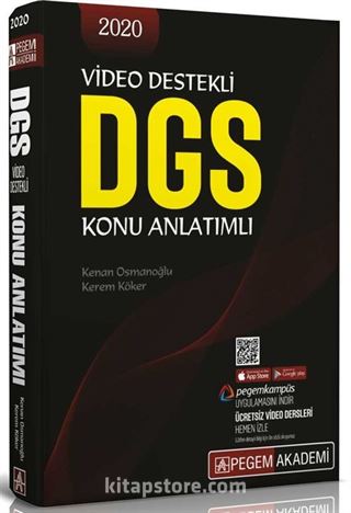 2020 DGS Konu Anlatımlı