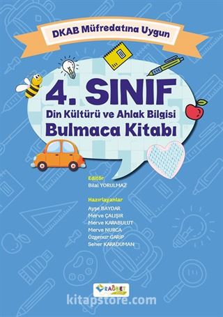 4. Sınıf Din Kültürü ve Ahlak Bilgisi Bulmaca Kitabı