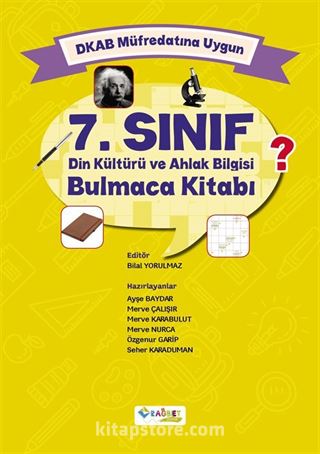 7. Sınıf Din Kültürü ve Ahlak Bilgisi Bulmaca Kitabı