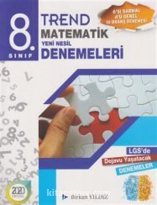 8. Sınıf Trend Matematik Yeni Nesil Denemeleri