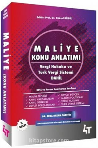 Maliye Konu Anlatımlı