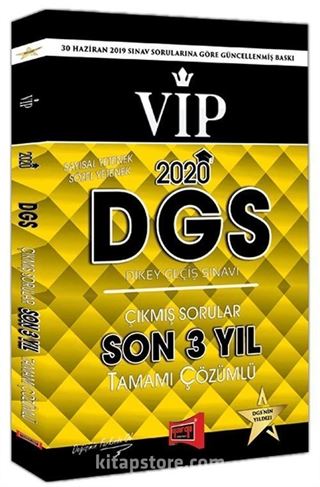 2020 DGS VIP Çıkmış Sorular Son 3 Yıl Çözümlü