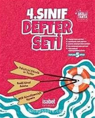 4. Sınıf Defter Seti