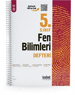 5. Sınıf Fen Bilimleri Ders Defteri