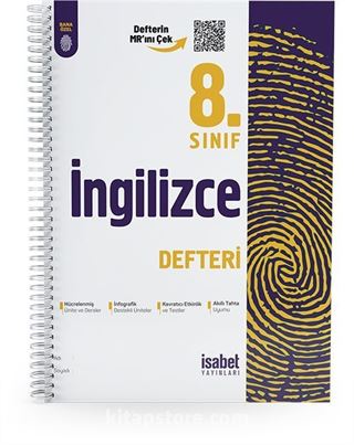 8. Sınıf İngilizce Ders Defteri