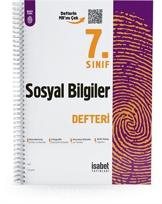 7. Sınıf Sosyal Bilgiler Ders Defteri