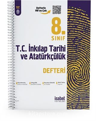 8. Sınıf İnkılap Tarihi Ders Defteri