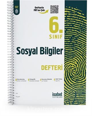 6. Sınıf Sosyal Bilgiler Ders Defteri