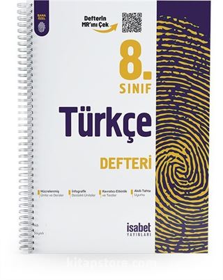 8. Sınıf Türkçe Ders Defteri