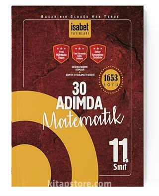 11. Sınıf 30 Adımda Matematik