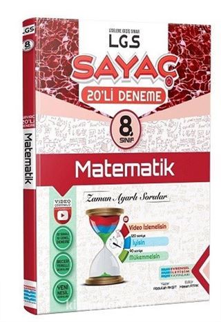 8. Sınıf Matematik Video Çözümlü 20'li Sayaç Deneme