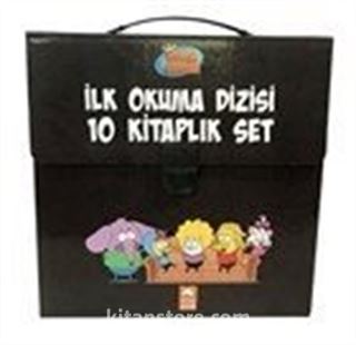 Kral Şakir İlk Okuma Kitapları Çantalı Set (10 Kitap Takım) (Siyah)