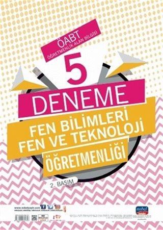 ÖABT Fen Bilimleri ve Teknoloji Öğretmenliği - Öğretmenlik Alan Bilgisi - 5 Deneme