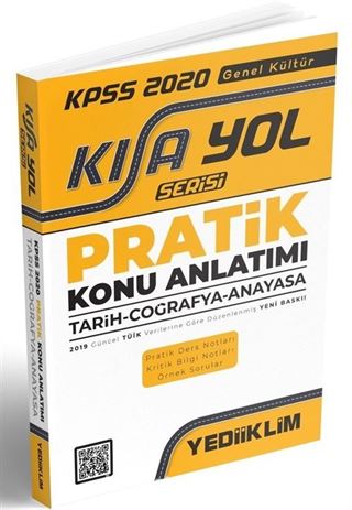 2020 KPSS Kısayol Serisi Genel Kültür Pratik Konu Anlatımı (Tarih-Coğrafya-Anayasa)