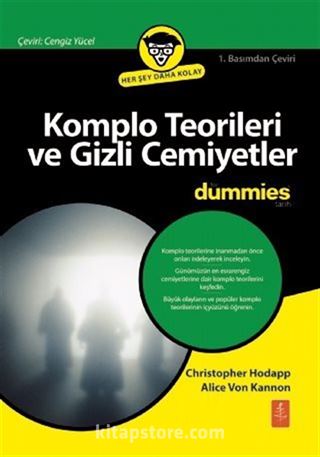 Komplo Teorileri ve Gizli Cemiyetler For Dummies