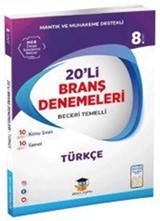 8. Sınıf LGS Türkçe 20'li Branş Deneme